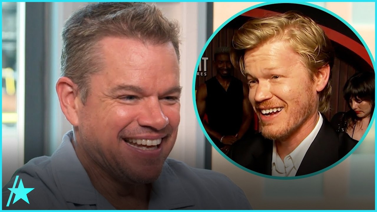Matt Damon RAVES Over Jesse Plemons Lookalike Comparisons (EXCLUSIVE)