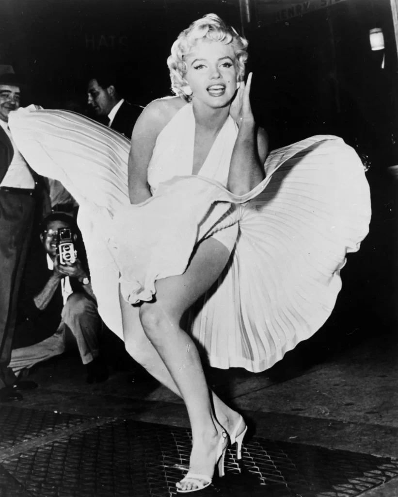 Marilyn Monroe wore the dress to sing ‘Happy Birthday’ to President John F. Kennedy.