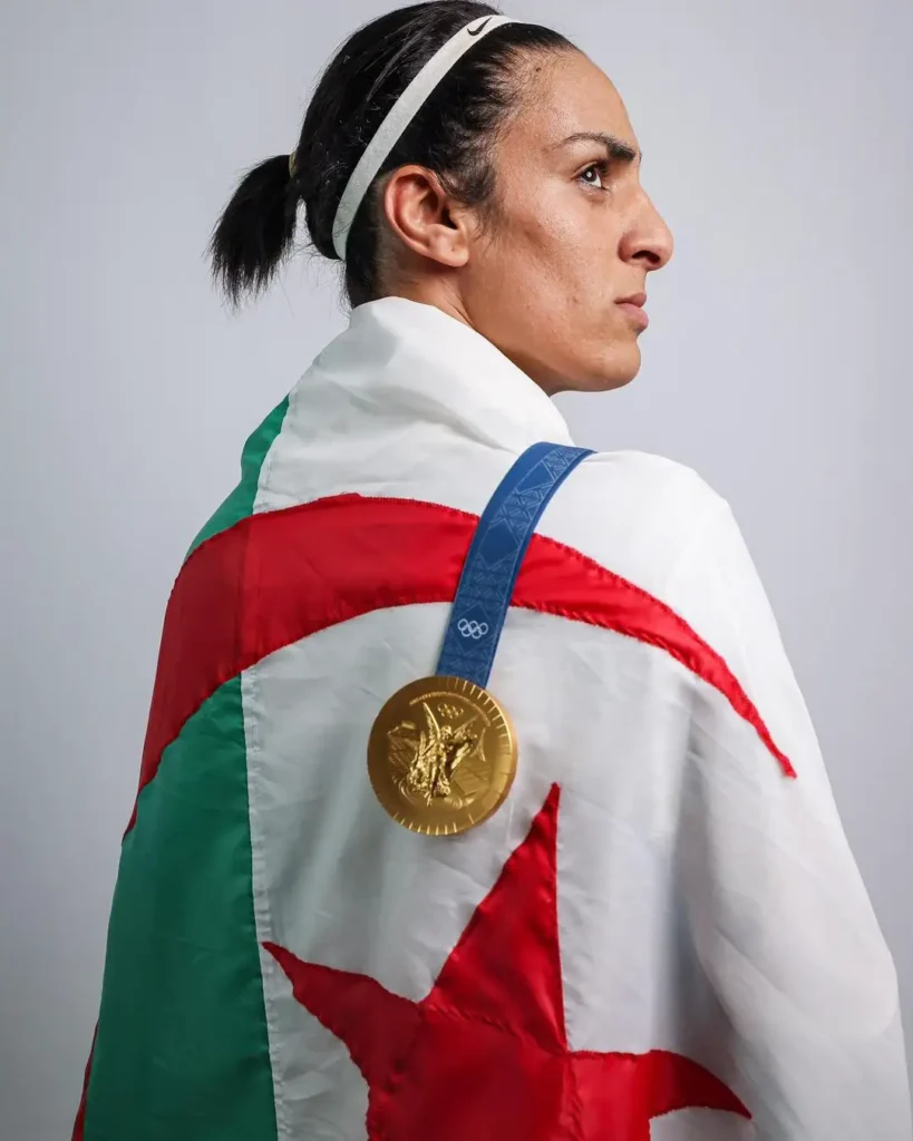 This historic win made Imane Khelif the first Algerian woman to win an Olympic boxing gold and the first Algerian boxer overall since 1996 to achieve this feat.