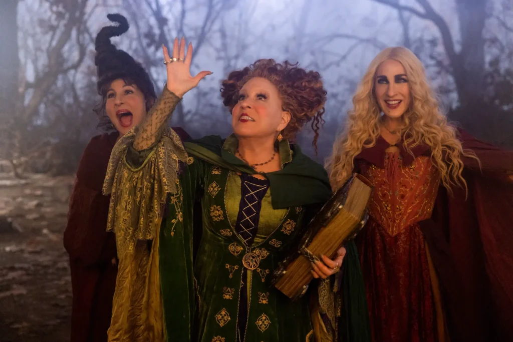 A mom is discouraging parents from letting their children watch Hocus Pocus 2.