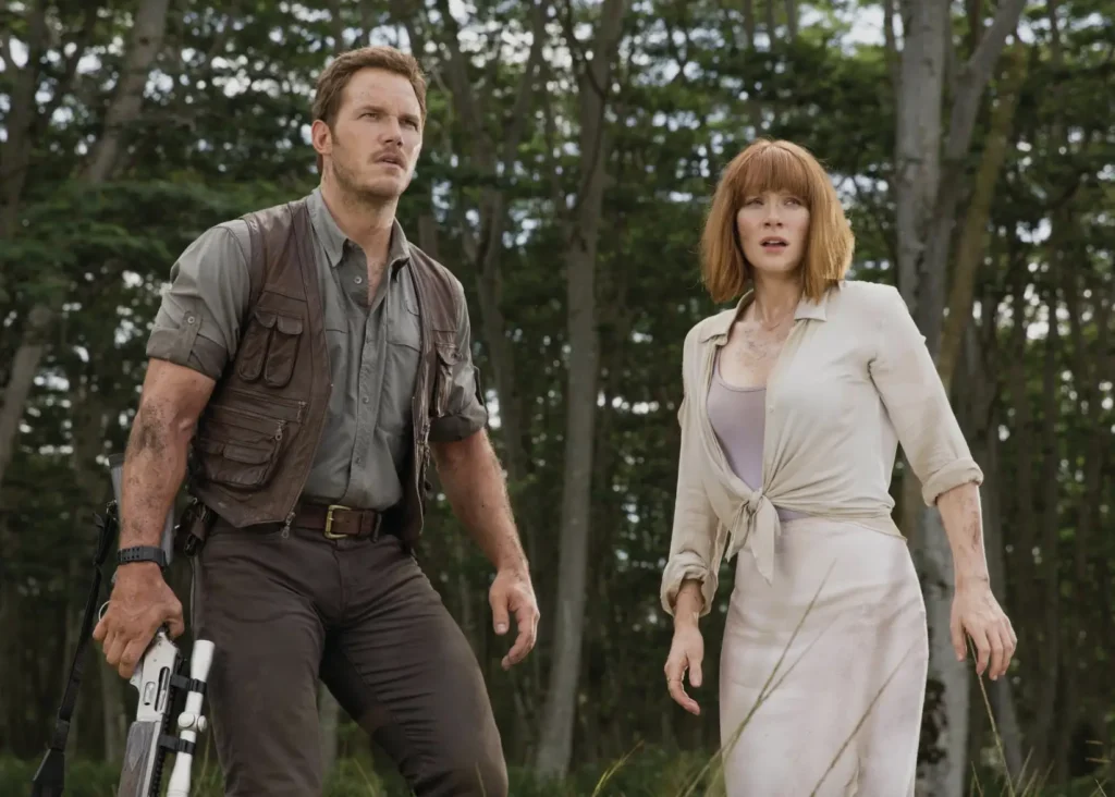 Bryce Dallas Howard says she was paid ‘so much less’ than Jurassic World co-star Chris Pratt.