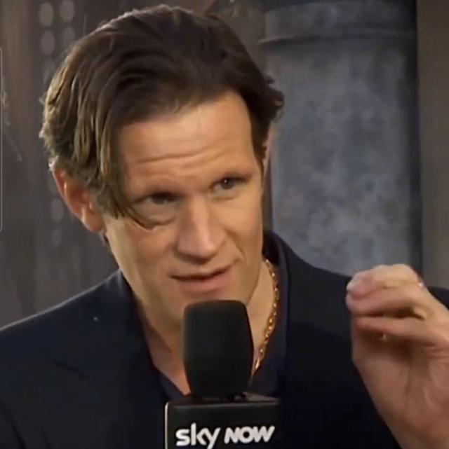 Matt Smith is receiving praise for correcting an interview who used the wrong pronouns when discussing his co-star.