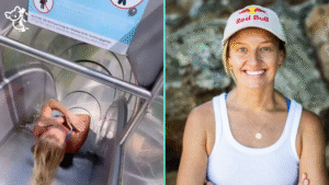 Aussie Diver Defies 'No Women' Slide Ban