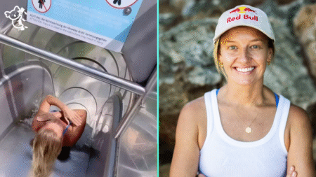 Aussie Diver Defies 'No Women' Slide Ban