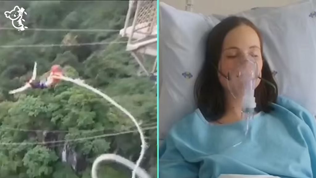 Aussie Tourist Falls Into Croc-Infested Waters After Bungee Cord Snaps •